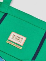 γυναίκες τσάντα από καμβά έργα τέχνης amazon green 0J8D267 αξεσουάρ Scotch & Soda - Image 8