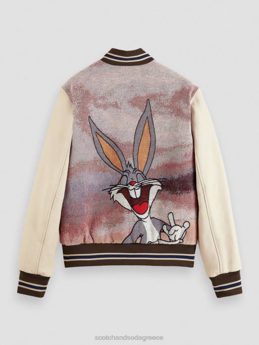 γυναίκες Looney tunes bomber jacket combo α 0J8D131 είδη ένδυσης Scotch & Soda - Image 6