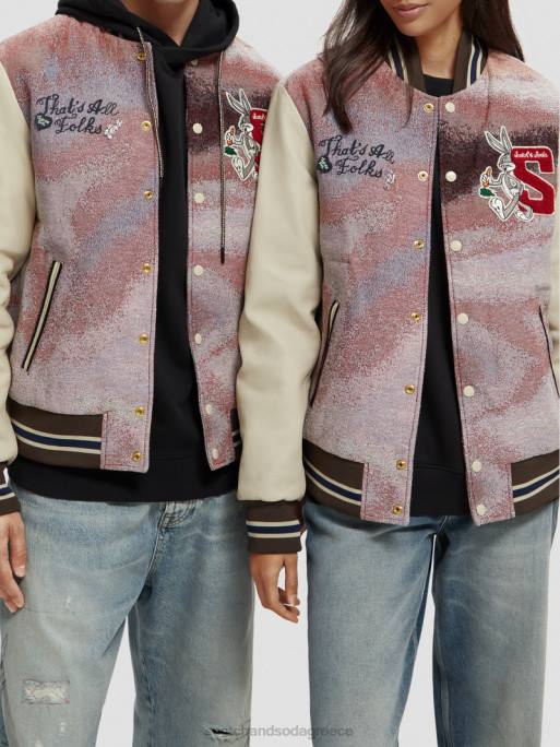 γυναίκες Looney tunes bomber jacket combo α 0J8D131 είδη ένδυσης Scotch & Soda - Image 8