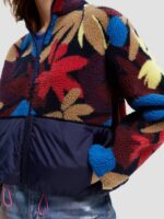 γυναίκες teddy fleece anorak jacket λουλούδι camo 0J8D135 είδη ένδυσης Scotch & Soda - Image 4