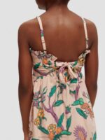 παιδιά εμπριμέ smocked midi φόρεμα λουλουδόκηπος 0J8D731 είδη ένδυσης Scotch & Soda - Image 8