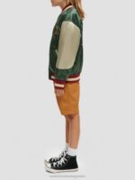 παιδιά κεντημένο σατέν bomber jacket Στρατός 0J8D791 είδη ένδυσης Scotch & Soda - Image 9