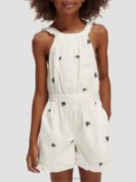 παιδιά κεντητό playsuit μίνι σταφύλι 0J8D724 είδη ένδυσης Scotch & Soda