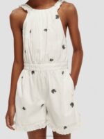 παιδιά κεντητό playsuit μίνι σταφύλι 0J8D724 είδη ένδυσης Scotch & Soda - Image 4