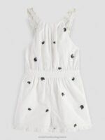 παιδιά κεντητό playsuit μίνι σταφύλι 0J8D724 είδη ένδυσης Scotch & Soda - Image 5