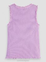 παιδιά τοποθετημένη rib-knited top tank ορχιδέα 0J8D744 είδη ένδυσης Scotch & Soda - Image 2