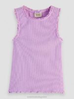 παιδιά τοποθετημένη rib-knited top tank ορχιδέα 0J8D744 είδη ένδυσης Scotch & Soda