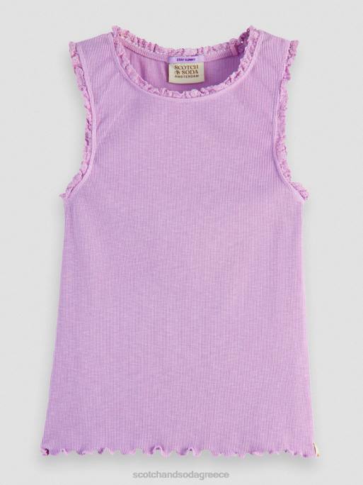 cf80ceb1ceb9ceb4ceb9ceac_cf84cebfcf80cebfceb8ceb5cf84ceb7cebcceadcebdceb7_rib_knited_top_tank_cebfcf81cf87ceb9ceb4ceadceb1_0j8d744.jpg παιδιά τοποθετημένη rib-knited top tank ορχιδέα 0J8D744 είδη ένδυσης Scotch & Soda - Image 1