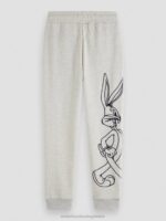 παιδιά looney tunes κεντημένα φούτερ υπόλευκο μελανζέ 0J8D749 είδη ένδυσης Scotch & Soda - Image 2